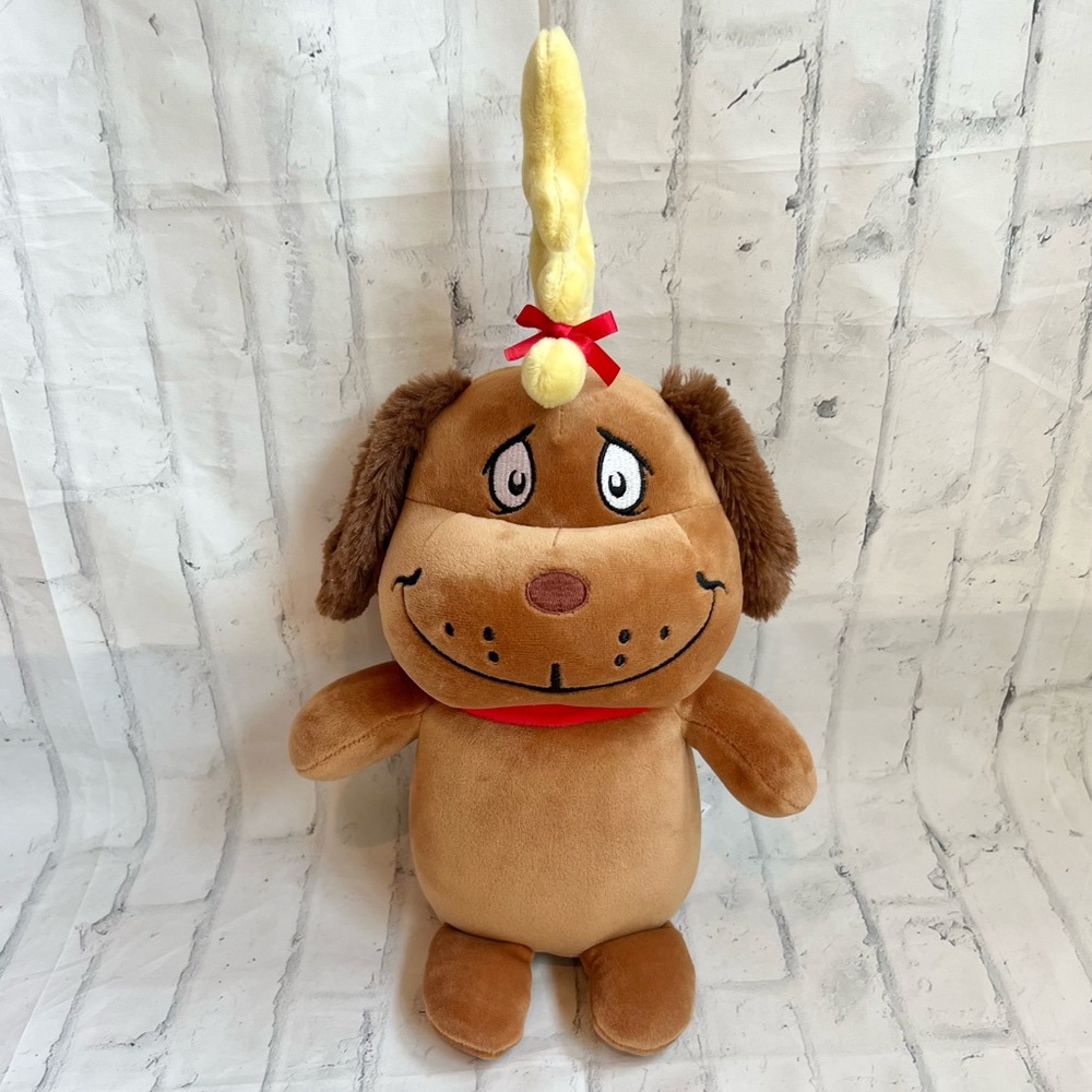 Dr. Seuss Max Dog Plush 18” Aurora Grinch Who Stole Christmas Stuffed Animal